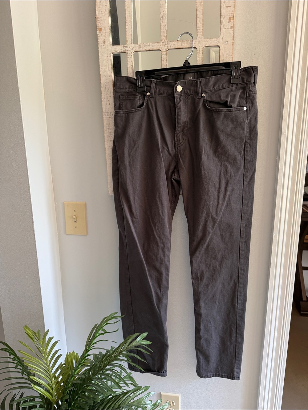 H&M Men's Dark Brown Pants